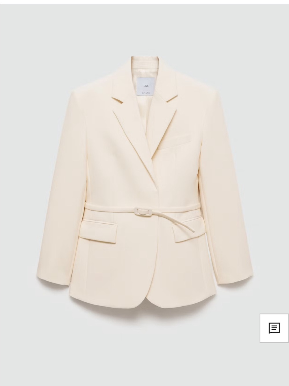 NWT Suit Jacket with belt S